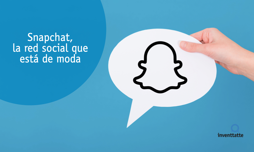 Snapchat, red social que está de moda entre los más jóvenes.